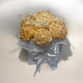 Bouquet de flores de cera.