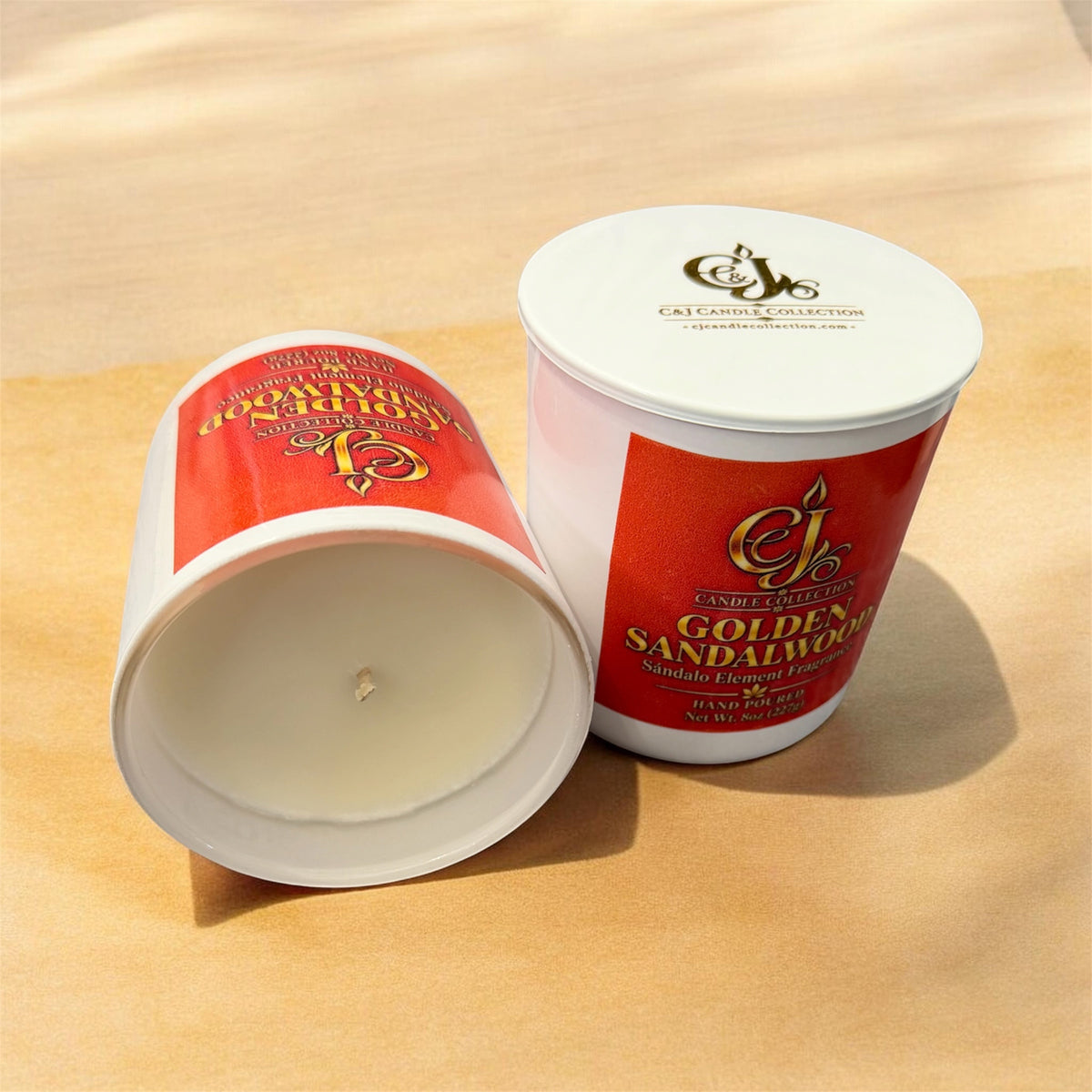 Vela aromática otoñal.